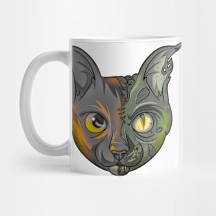 Cute Zombie Cat Mug